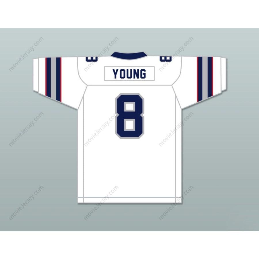 CUSTOM ANY Name Number 1984 USFL STEVE YOUNG 8 LOS ANGELES EXPRESS HOME Football Jersey Top Stitched S-6XL