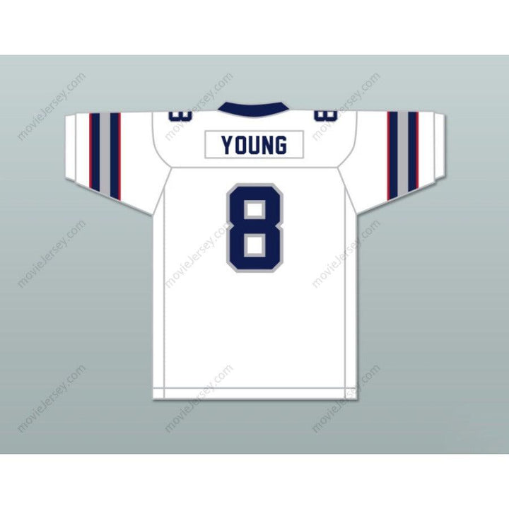 CUSTOM ANY Name Number 1984 USFL STEVE YOUNG 8 LOS ANGELES EXPRESS HOME Football Jersey Top Stitched S-6XL