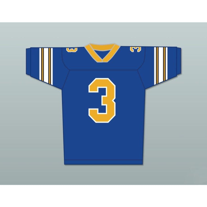 CUSTOM ANY Name Number LEO WIGGINS 3 ASHCROFT HIGH SCHOOL FOOTBALL JERSEY JOHNNY BE GOOD Top Stitched S-6XL
