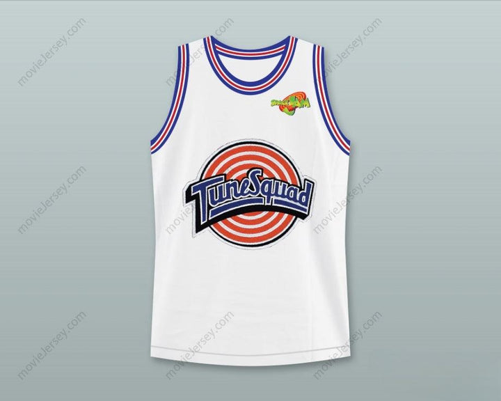 CUSTOM ANY Name Number DAFFY DUCK 2 TUNE SQUAD BASKETBALL JERSEY WITH SPACE JAM PATCH Top Stitched S-6XL
