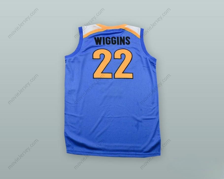 CUSTOM ANY Name Number ANDREW WIGGINS 22 PREP BASKETBALL JERSEY Top Stitched S-6XL
