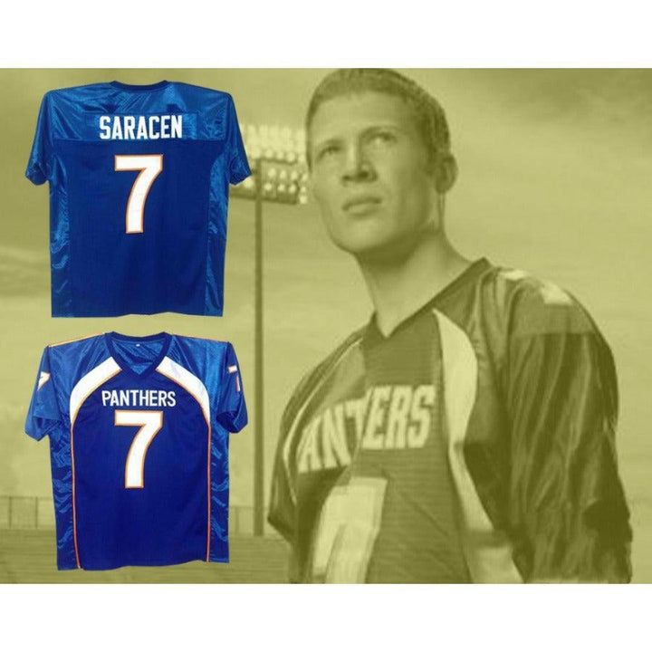 CUSTOM ANY Name Number FRIDAY NIGHT LIGHTS MATT SARACEN 7 DILLON PANTHERS Football Jersey Top Stitched S-6XL