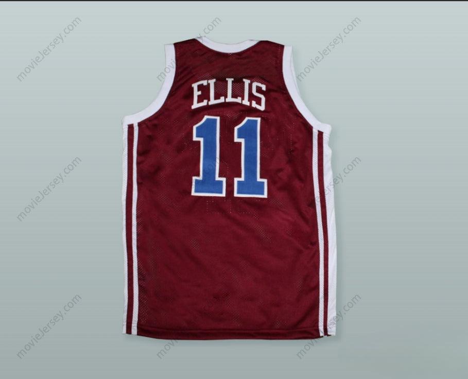 CUSTOM ANY Name Number MONTA ELLIS 11 LANIER HIGH SCHOOL BULLDOGS MAROON BASKETBALL JERSEY Top Stitched S-6XL