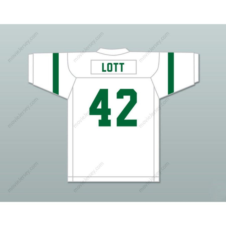 CUSTOM ANY Name Number RONNIE LOTT 42 EISENHOWER HIGH SCHOOL EAGLES GREEN FOOTBALL JERSEY Top Stitched S-6XL