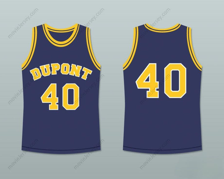 CUSTOM ANY Name Number RANDY MOSS 40 DUPONT HIGH SCHOOL PANTHERS BASKETBALL JERSEY ANY PLAYER OR NUMBER Top Stitched S-6XL