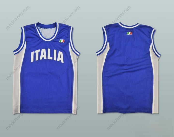 CUSTOM ANY Name Number ITALIA BASKETBALL JERSEY ANY PLAYER OR NUMBER STITCH SEWN Top Stitched S-6XL