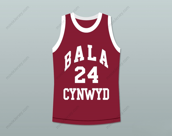 CUSTOM ANY Name Number  BRYANT 24 BALA CYNWYD MIDDLE SCHOOL BASKETBALL JERSEY STITCH SEWN Top Stitched S-6XL