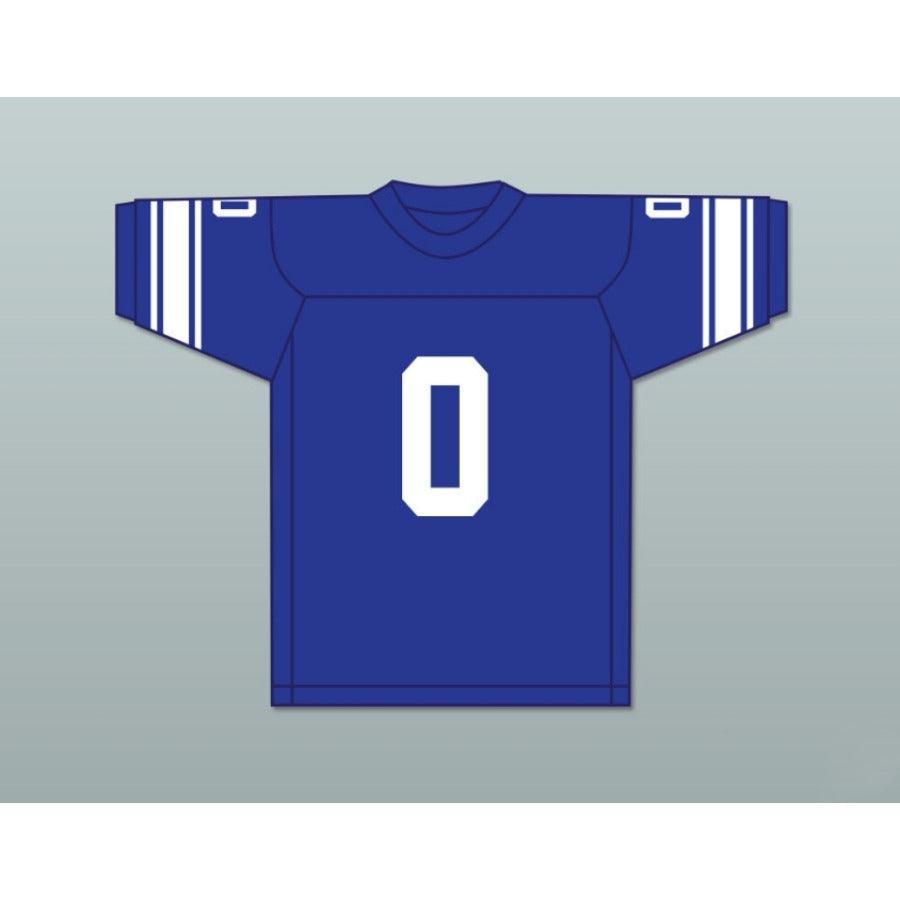 CUSTOM ANY Name Number PAPER LION GEORGE PLIMPTON 0 DETROIT Football Jersey Top Stitched S-6XL