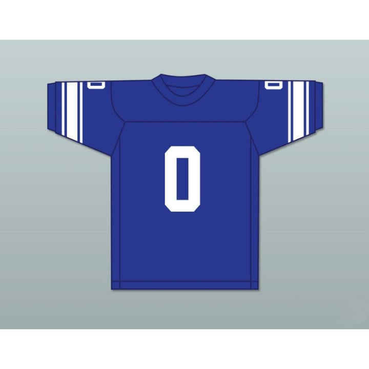 CUSTOM ANY Name Number PAPER LION GEORGE PLIMPTON 0 DETROIT Football Jersey Top Stitched S-6XL