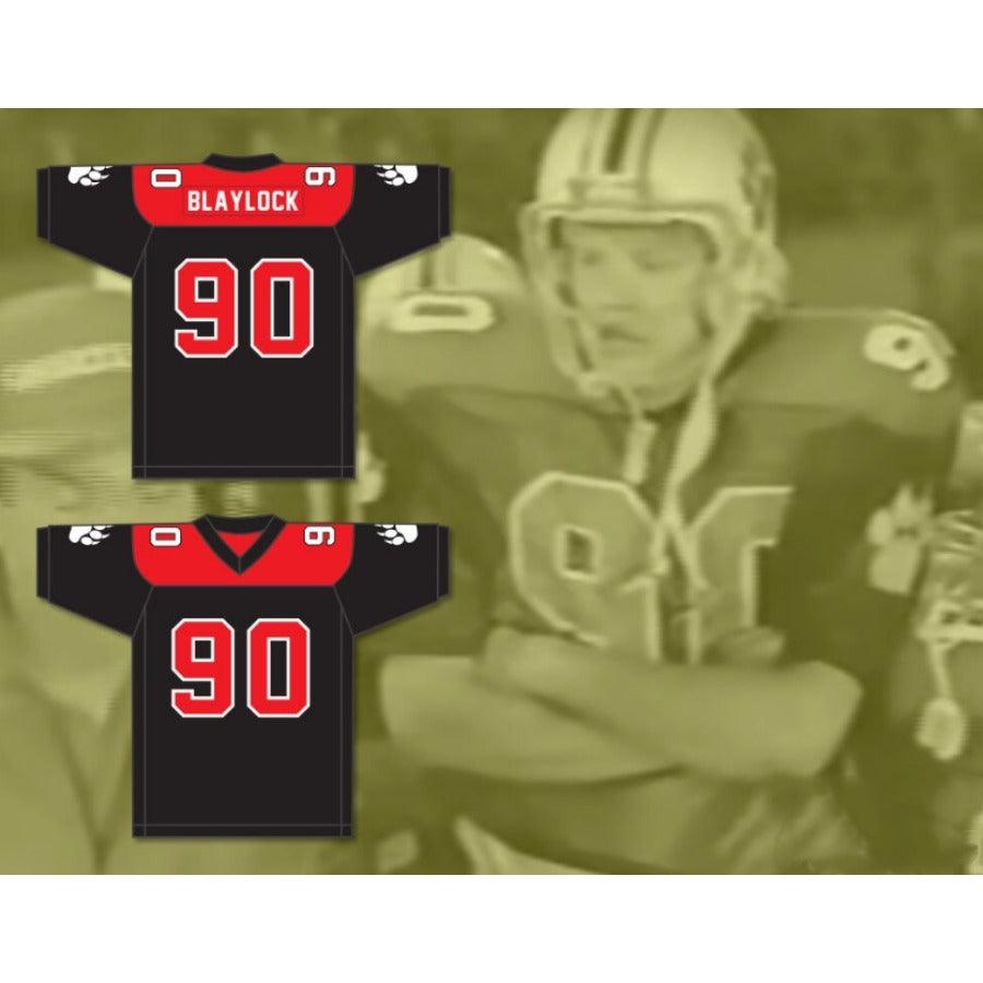 CUSTOM ANY Name Number MARVIN BLAYLOCK 90 MINNVILLE HIGH SCHOOL GRIZZLIES Football Jersey Top Stitched S-6XL