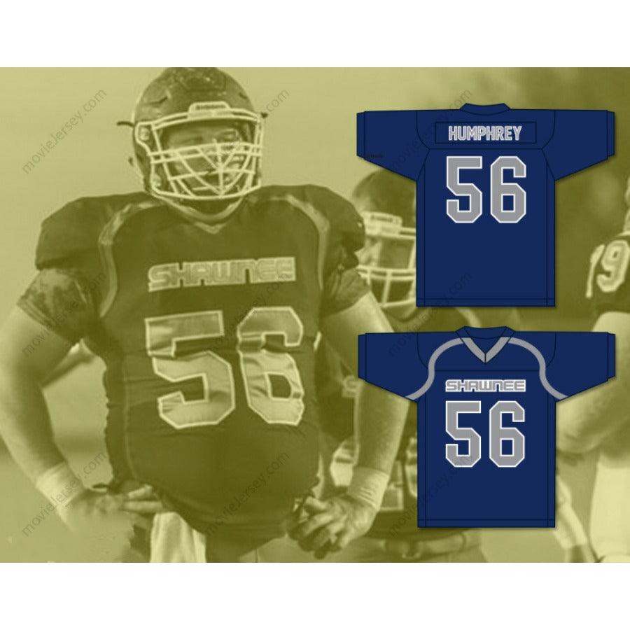 CUSTOM ANY Name Number CREED HUMPHREY 56 SHAWNEE HIGH SCHOOL Top Stitched S-6XL