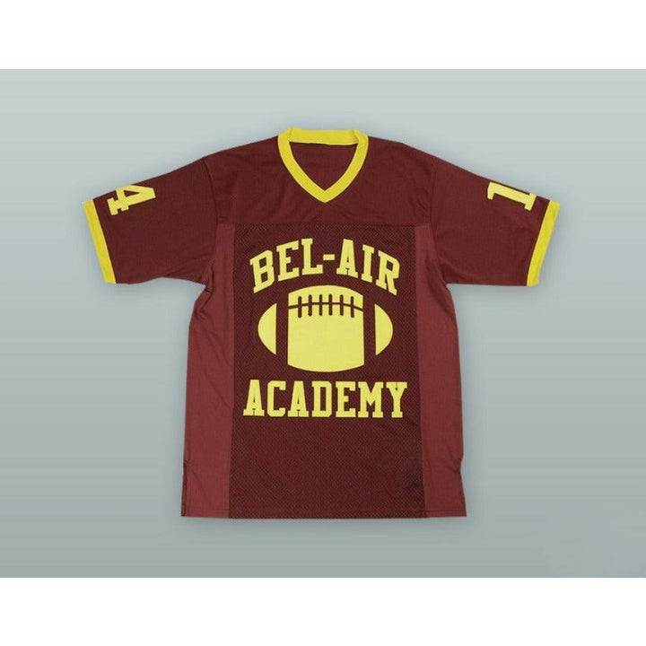 CUSTOM ANY Name Number WILL SMITH 14 BEL-AIR ACADEMY BROWN Football Jersey Top Stitched S-6XL