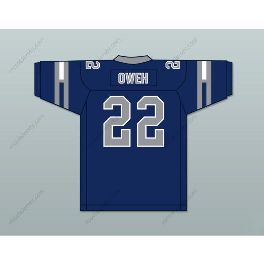 CUSTOM ANY Name Number JAYSON OWEH 22 BLAIR ACADEMY BUCCANEERS Football Jersey Top Stitched S-6XL