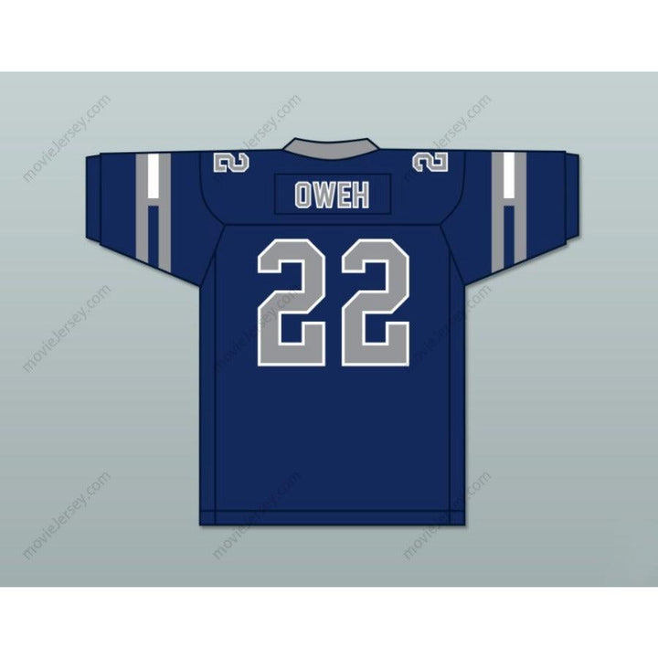 CUSTOM ANY Name Number JAYSON OWEH 22 BLAIR ACADEMY BUCCANEERS Football Jersey Top Stitched S-6XL