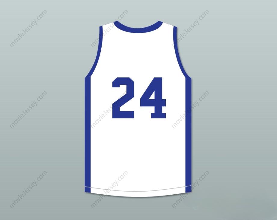 CUSTOM ANY Name Number MARK AGUIRRE 24 PUSH EXCEL PRO BASKETBALL CLASSIC WHITE BASKETBALL JERSEY 1985 CHARITY EVENT Top Stitched S-6XL