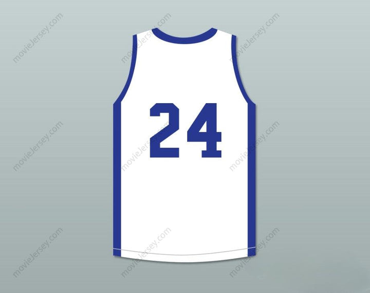 CUSTOM ANY Name Number MARK AGUIRRE 24 PUSH EXCEL PRO BASKETBALL CLASSIC WHITE BASKETBALL JERSEY 1985 CHARITY EVENT Top Stitched S-6XL