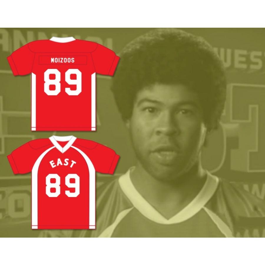 CUSTOM ANY Name Number IBRAHIM MOIZOOS 89 EAST FOOTBALL JERSEY KEY PEELE Top Stitched S-6XL
