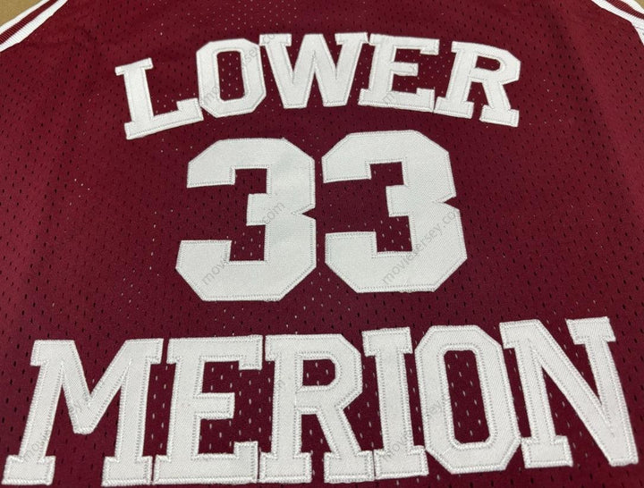 Merion #33 High School Men's Basketball Jersey Top Stitched S-XXXL Top Stitched S-6XL