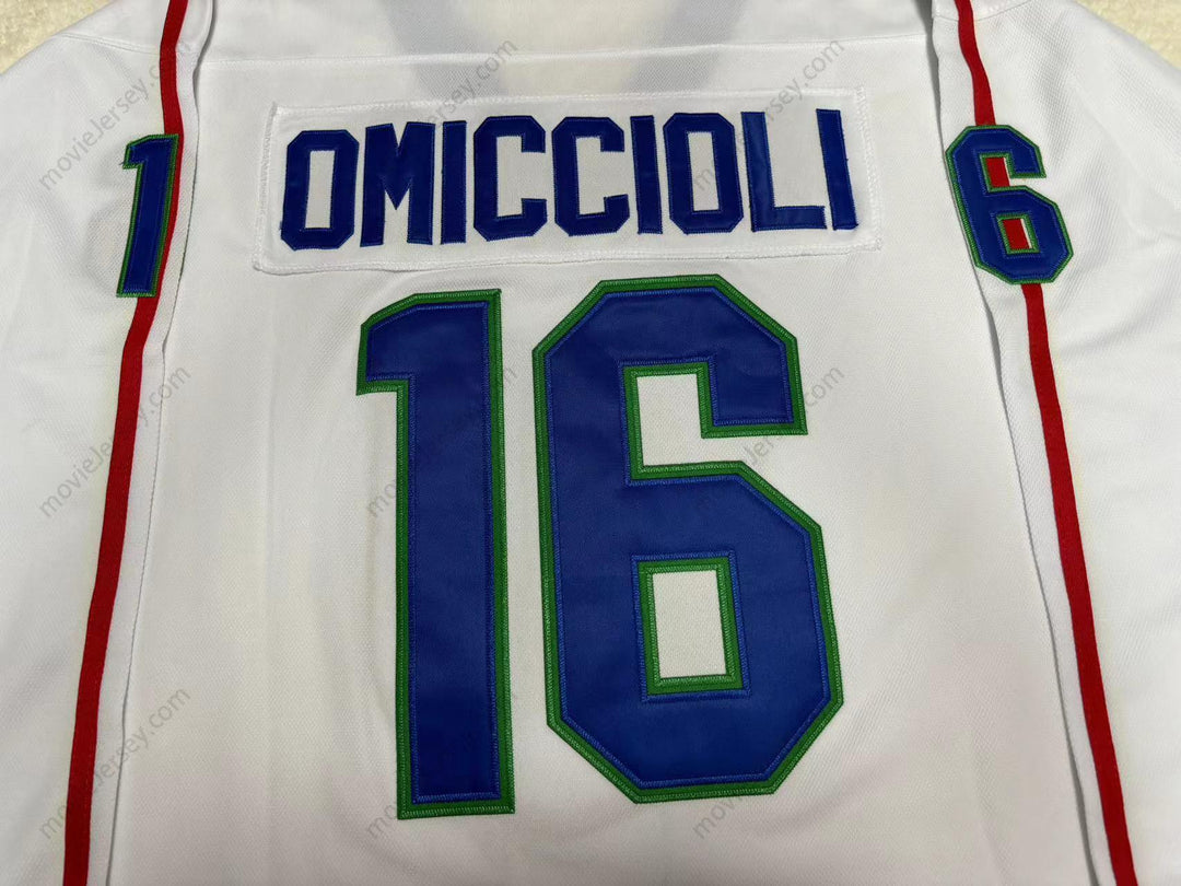 Custom Any Name Number ITALY NATIONAL TEAM HOCKEY JERSEY Top Stitched S-6XL