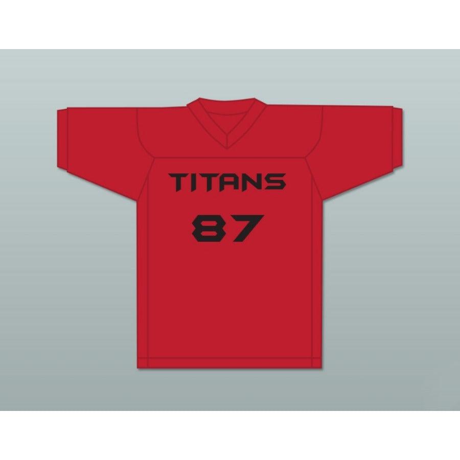 CUSTOM ANY Name Number THAD RUFIO JOHNSON 87 TITANS INTRAMURAL FLAG Football Jersey Top Stitched S-6XL
