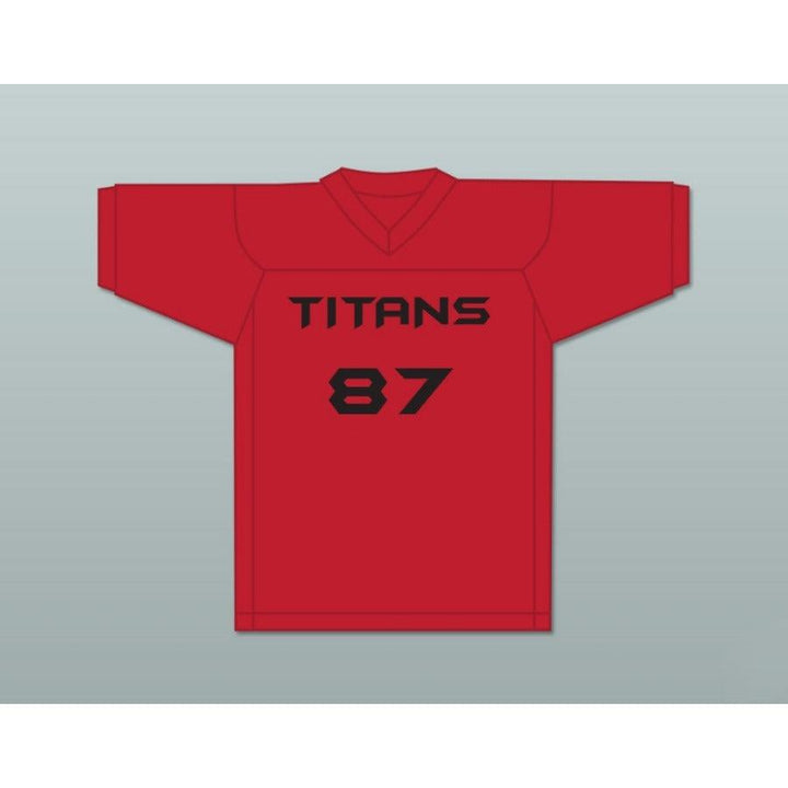 CUSTOM ANY Name Number THAD RUFIO JOHNSON 87 TITANS INTRAMURAL FLAG Football Jersey Top Stitched S-6XL