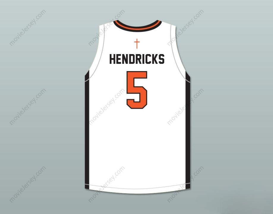CUSTOM ANY Name Number CHUBBS HENDRICKS 5 BISHOP HAYES TIGERS WHITE BASKETBALL JERSEY THE WAY BACK Top Stitched S-6XL