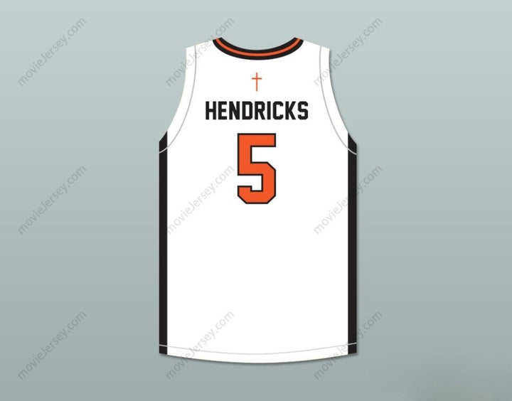 CUSTOM ANY Name Number CHUBBS HENDRICKS 5 BISHOP HAYES TIGERS WHITE BASKETBALL JERSEY THE WAY BACK Top Stitched S-6XL