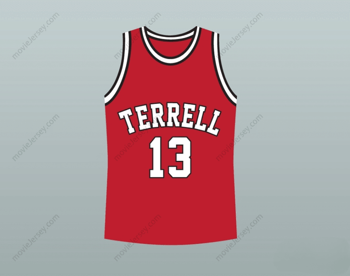 CUSTOM ANY Name Number ERIC BISHOP JAMIE FOXX  TIGERS 13 HIGH SCHOOL BASKETBALL JERSEY Top Stitched S-6XL