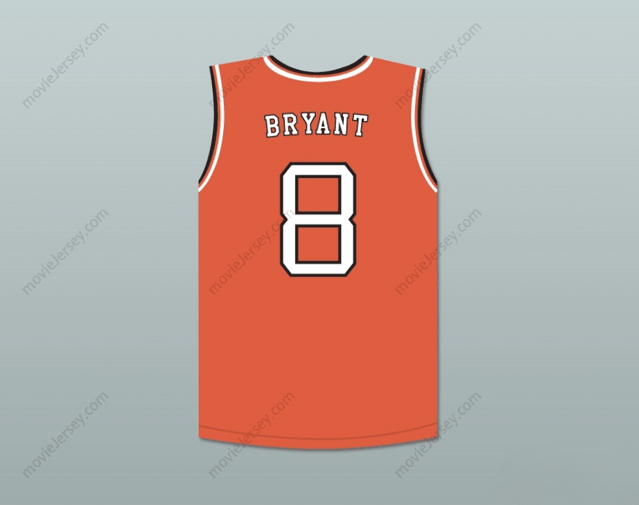 CUSTOM ANY Name Number  BRYANT 8 RUCKER PARK BASKETBALL JERSEY STITCH SEWN Top Stitched S-6XL