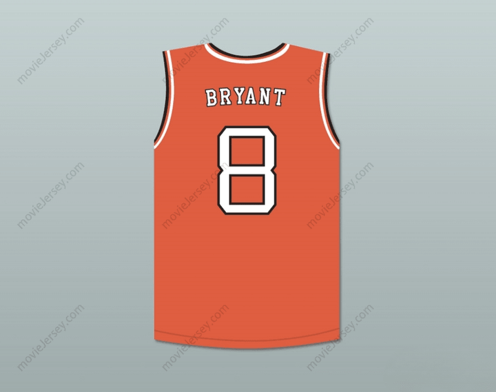 CUSTOM ANY Name Number  BRYANT 8 RUCKER PARK BASKETBALL JERSEY STITCH SEWN Top Stitched S-6XL