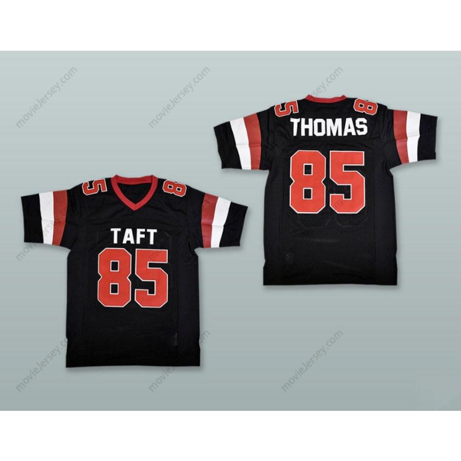 CUSTOM ANY Name Number MICHAEL THOMAS 85 WILLIAM HOWARD TAFT CHARTER HIGH SCHOOL TOREADORS BLACK Football Jersey Top Stitched S-6XL