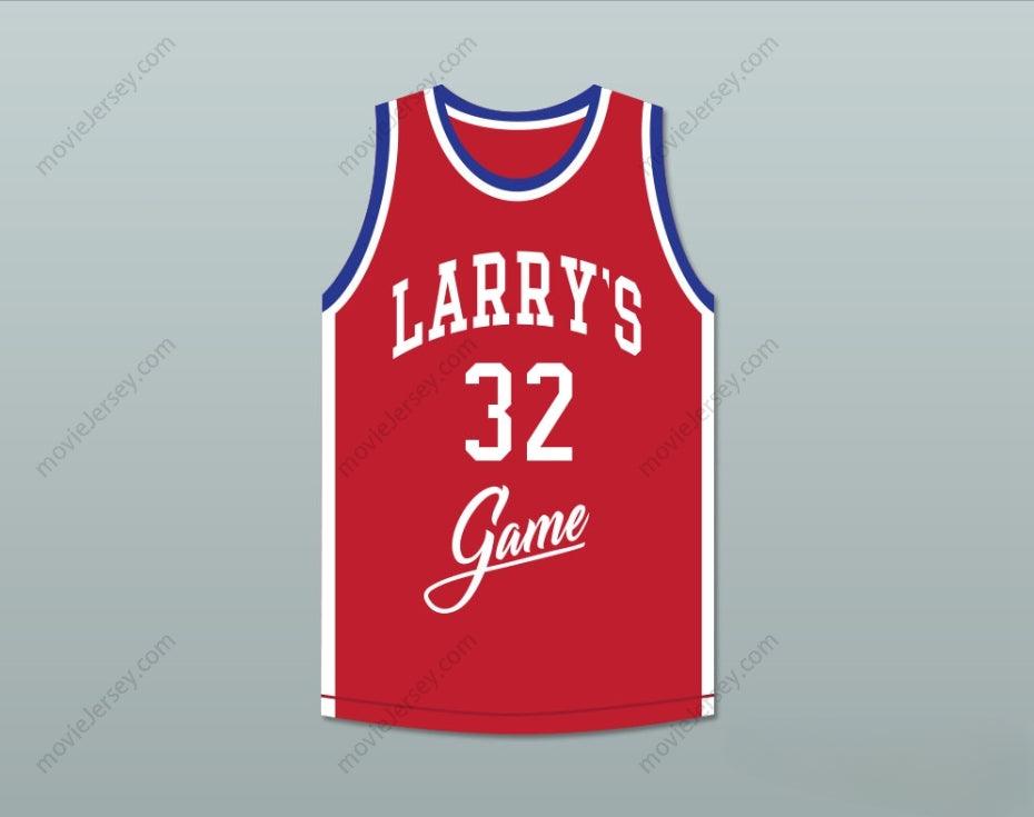 CUSTOM ANY Name Number HERB WILLIAMS 32 LARRY'S GAME RED BASKETBALL JERSEY 1988 CHARITY EVENT Top Stitched S-6XL