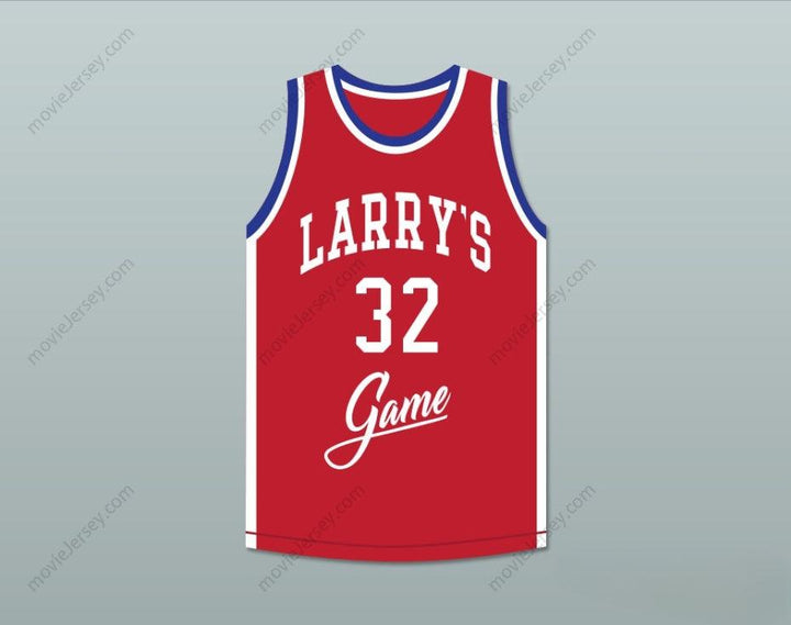 CUSTOM ANY Name Number HERB WILLIAMS 32 LARRY'S GAME RED BASKETBALL JERSEY 1988 CHARITY EVENT Top Stitched S-6XL