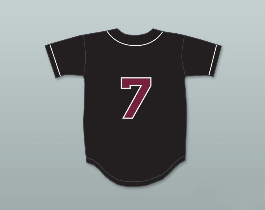 Custom Any Name Number ANTHONY RIZZO 7 STONEMAN DOUGLAS HIGH SCHOOL  BLACK BASEBALL JERSEY 1 Top Stitched S-6XL