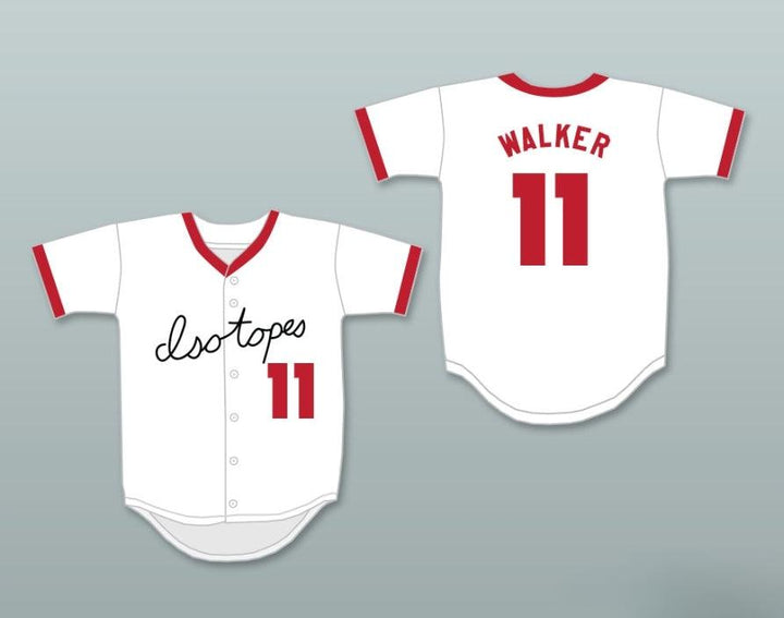 Custom Any Name Number FISHBONE WALKER 11  ISOTOPES BUTTON DOWN BASEBALL JERSEY Top Stitched S-6XL