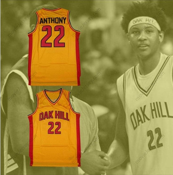 CUSTOM ANY Name Number CARMELO ANTHONY   ACADEMY BASKETBALL JERSEY STITCH SEWN Top Stitched S-6XL