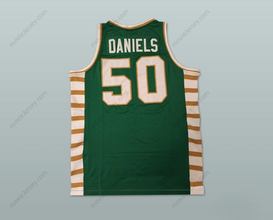 CUSTOM ANY Name Number LLOYD DANIELS 50 ANDREW JACKSON HIGH SCHOOL GREEN BASKETBALL JERSEY Top Stitched S-6XL