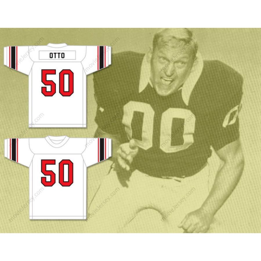 CUSTOM ANY Name Number JIM OTTO 50 WAUSAU EAST HIGH SCHOOL LUMBERJACKS Football Jersey Top Stitched S-6XL
