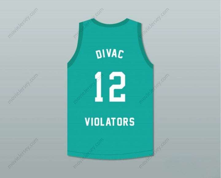 CUSTOM ANY Name Number VLADE DIVAC 12 VIOLATORS BASKETBALL JERSEY 3RD ANNUAL ROCK N' JOCK B-BALL JAM 1993 Top Stitched S-6XL