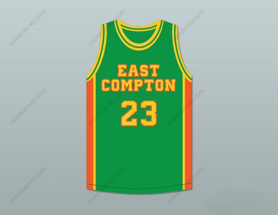 CUSTOM ANY Name Number EAST COMPTON CLOVERS GREEN BASKETBALL JERSEY Top Stitched S-6XL