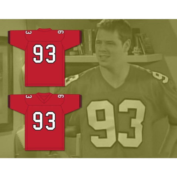 CUSTOM ANY Name Number MADTV SKIT A FOOTBALL THING 93 RED Football Jersey Top Stitched S-6XL