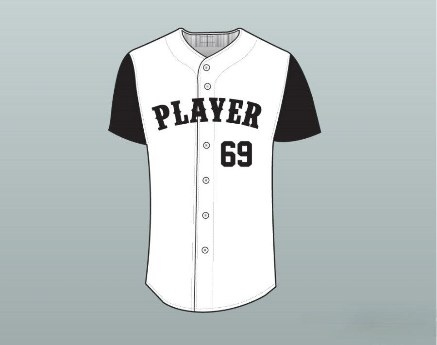 Custom Any Name Number PLAYER BASEBALL JERSEY STITCH SEWN ANY PLAYER OR NUMBER NEW Top Stitched S-6XL