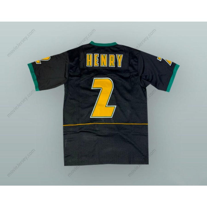 CUSTOM ANY Name Number DERRICK HENRY 2 YULEE HIGH SCHOOL HORNETS BLACK FOOTBALL JERSEY Top Stitched S-6XL