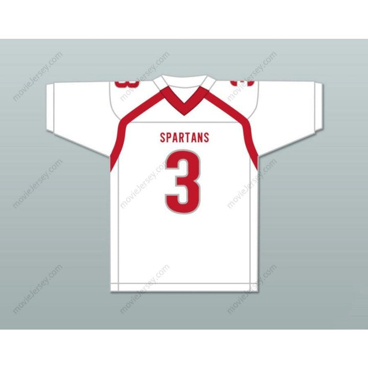 CUSTOM ANY Name Number VELUS JONES JR. 3 SARALAND HIGH SCHOOL SPARTANS Football Jersey Top Stitched S-6XL