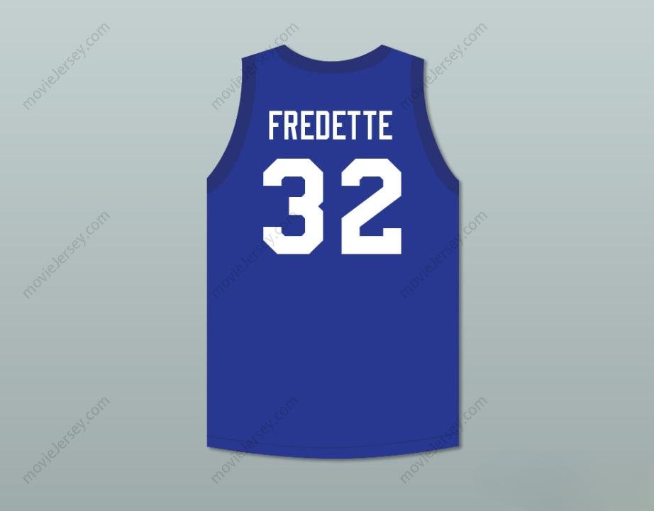 CUSTOM ANY Name Number JIMMER FREDETTE 32 SHANGHAI SHARKS BLUE BASKETBALL JERSEY WITH CBA PATCH Top Stitched S-6XL