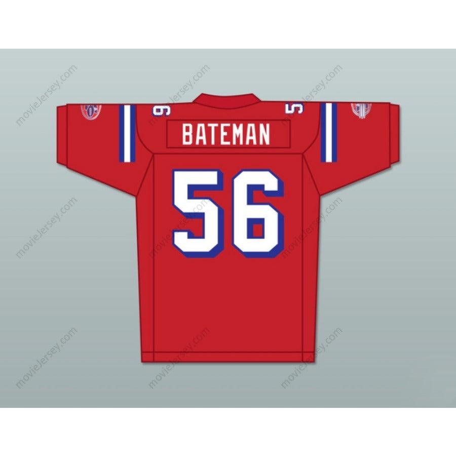 CUSTOM ANY Name Number JON FAVREAU DANIEL BATEMAN 56 WASHINGTON SENTINELS AWAY Football Jersey Top Stitched S-6XL