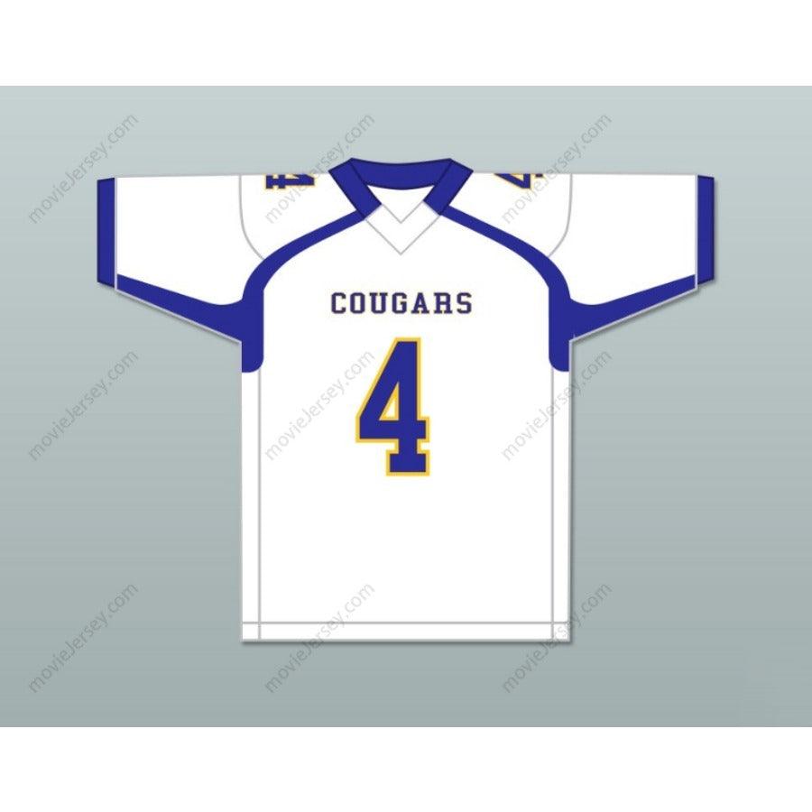 CUSTOM ANY Name Number QUAY WALKER 4 CRISP COUNTY HIGH SCHOOL COUGARS Football Jersey Top Stitched S-6XL