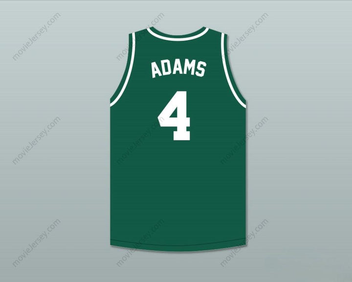 CUSTOM ANY Name Number DAVANTE ADAMS 4   HIGH SCHOOL VIKINGS DARK GREEN BASKETBALL JERSEY Top Stitched S-6XL
