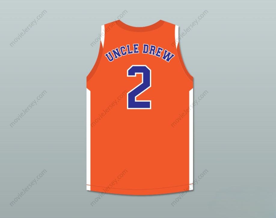 CUSTOM ANY Name Number UNCLE DREW 2 HARLEM BUCKETS ALTERNATE BASKETBALL JERSEY UNCLE DREW Top Stitched S-6XL