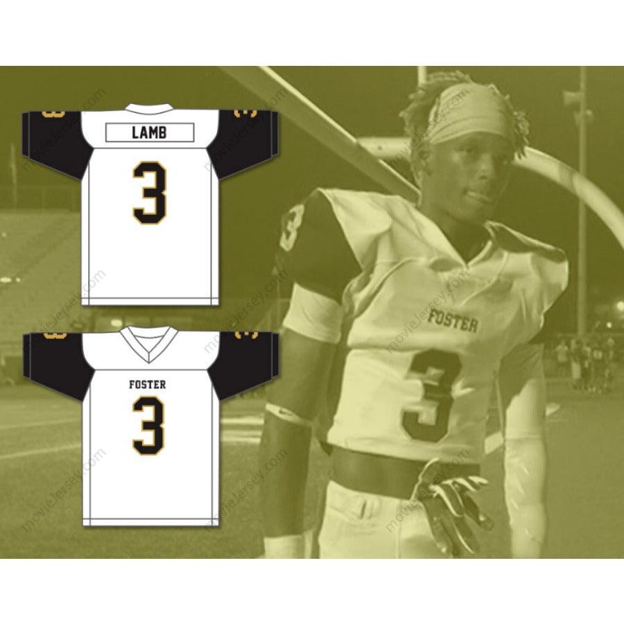 CUSTOM ANY Name Number CEEDEE LAMB 3 FOSTER HIGH SCHOOL FALCONS Football Jersey Top Stitched S-6XL